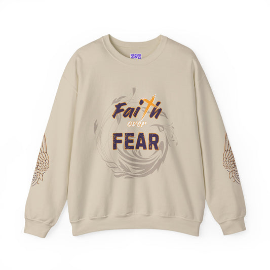 Faith Over Fear Crewneck Sweatshirt