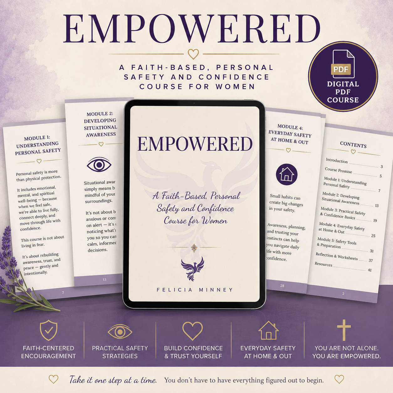 EMPOWERED | A Gentle Path to Feeling Safe, Confident & In Control Again
