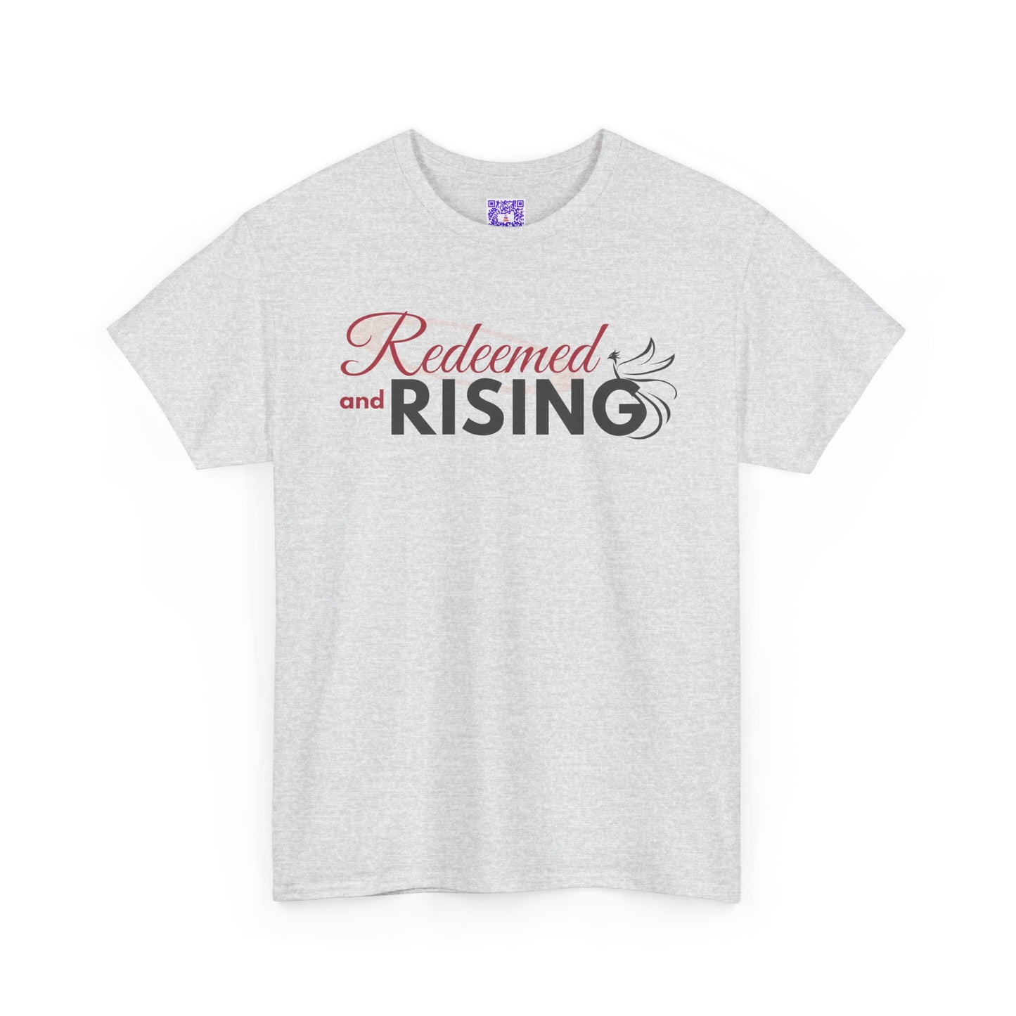 Redeemed and Rising Empowerment Tee — Rise & Thrive Collection