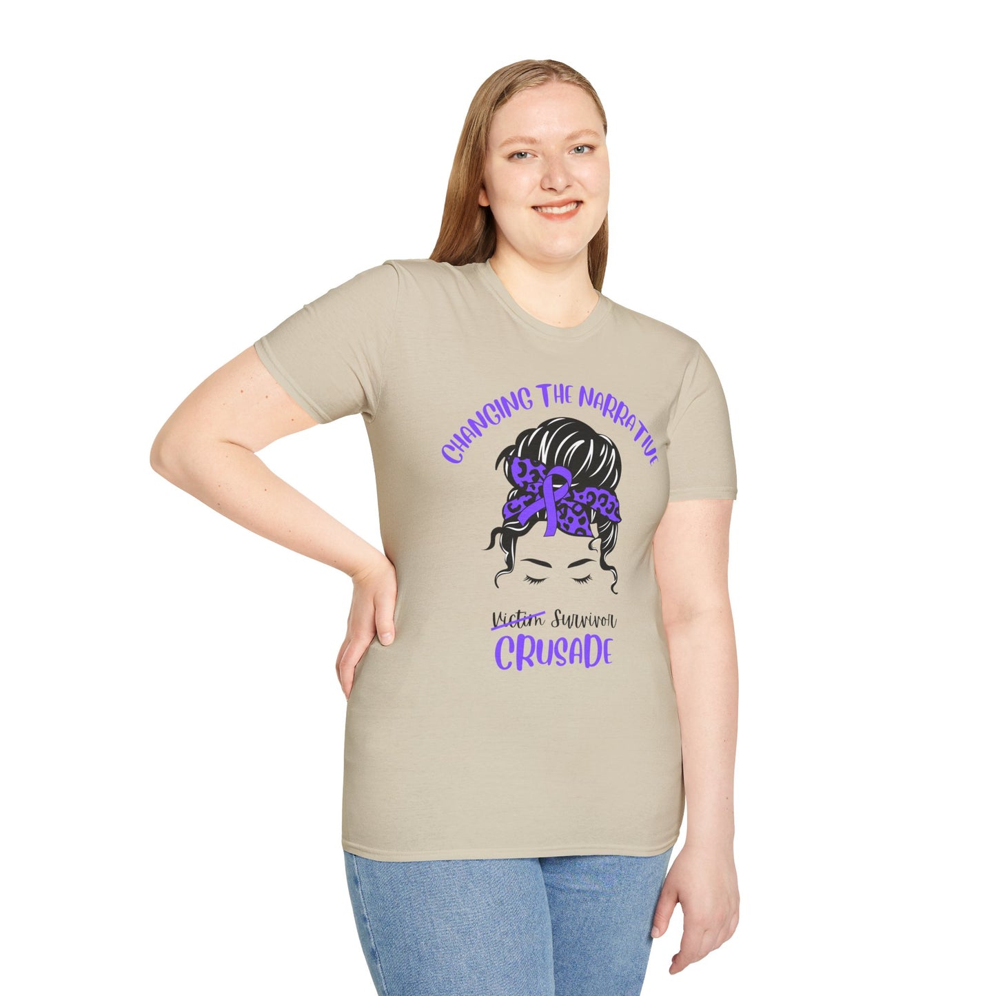 Survivor Crusade T-Shirt - Changing the Narrative Design