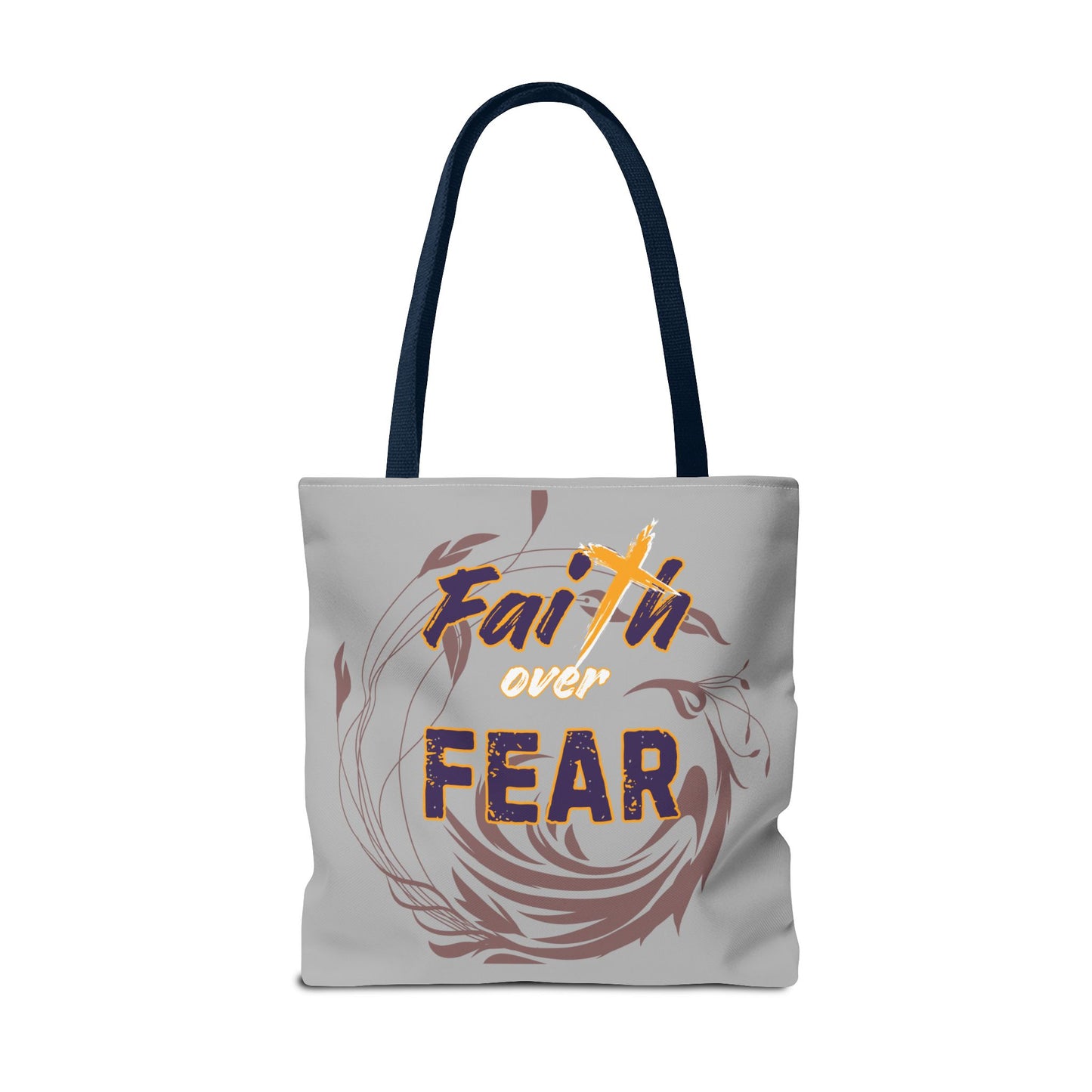 Inspirational Faith Over Fear Tote Bag