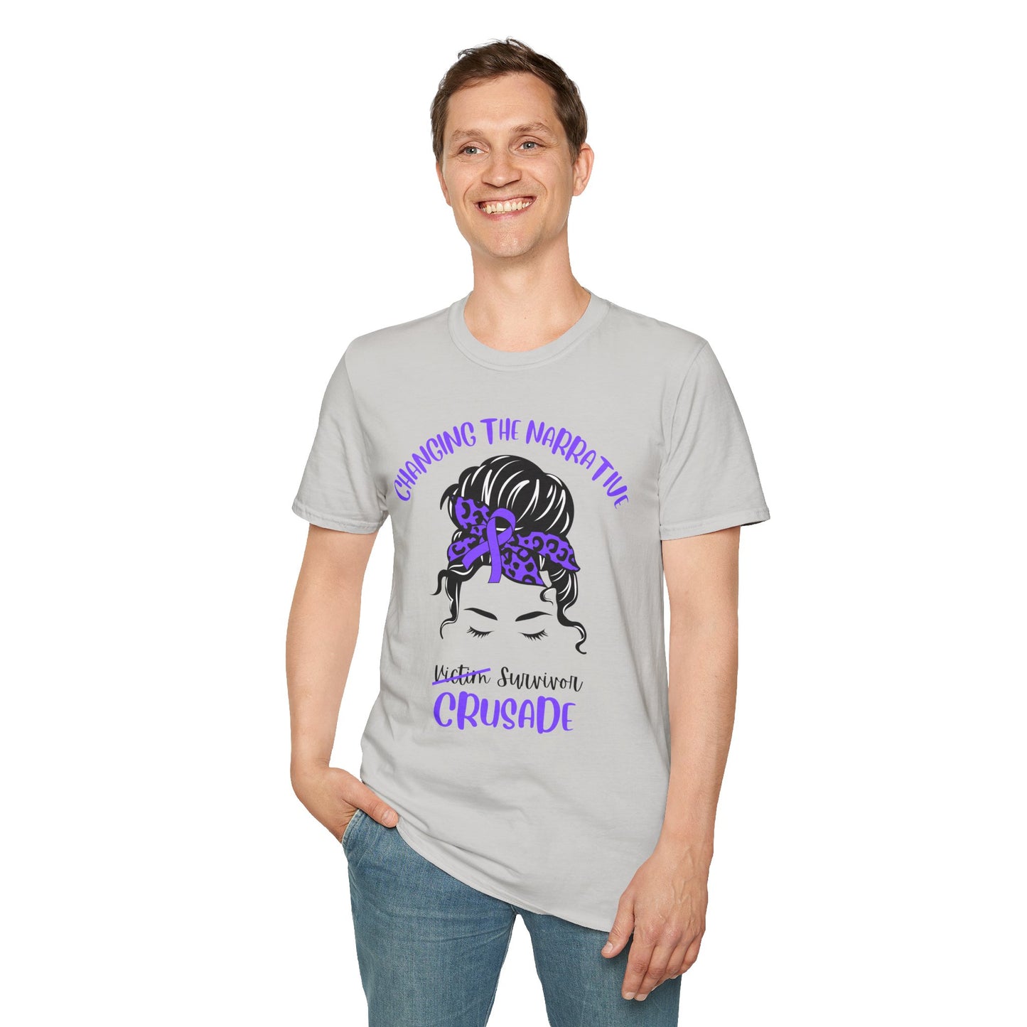 Survivor Crusade T-Shirt - Changing the Narrative Design