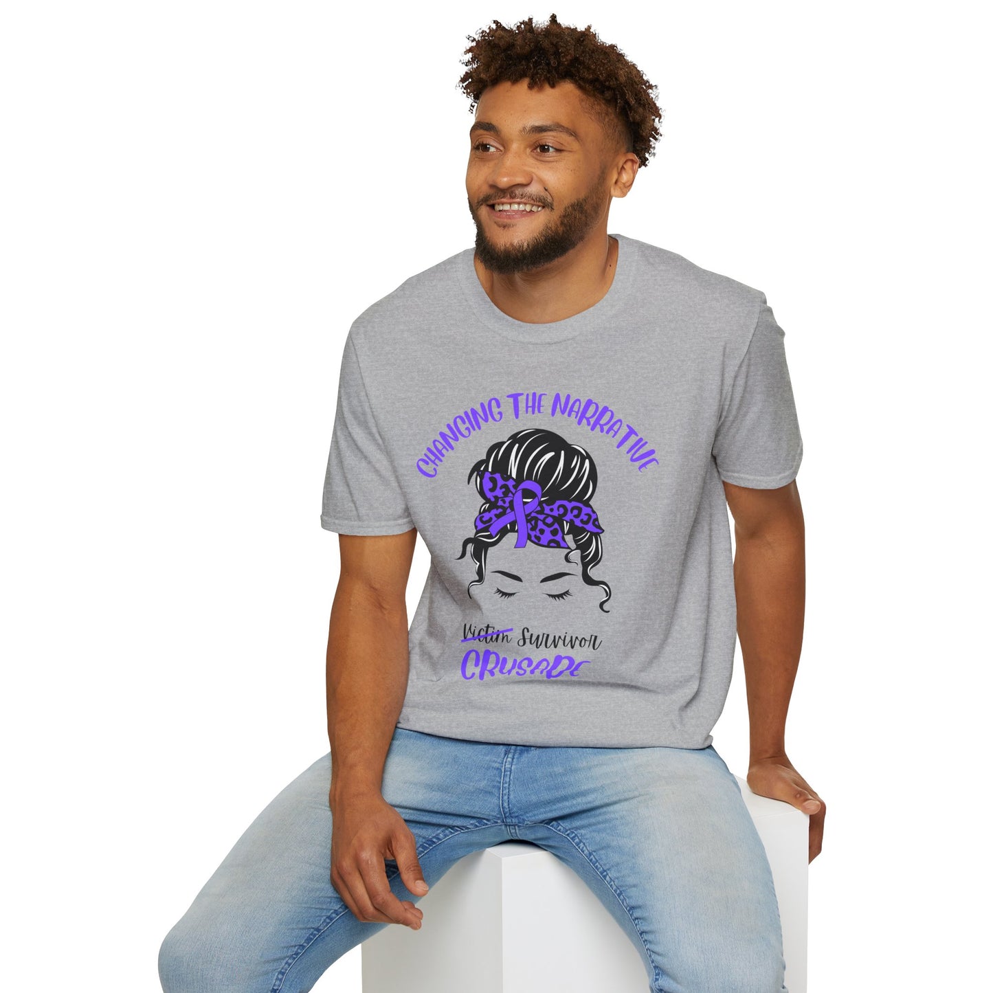 Survivor Crusade T-Shirt - Changing the Narrative Design