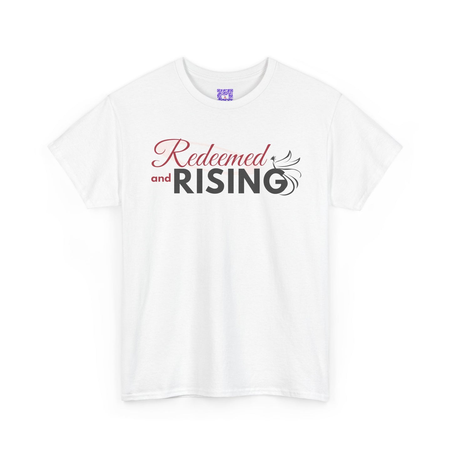 Redeemed and Rising Empowerment Tee — Rise & Thrive Collection