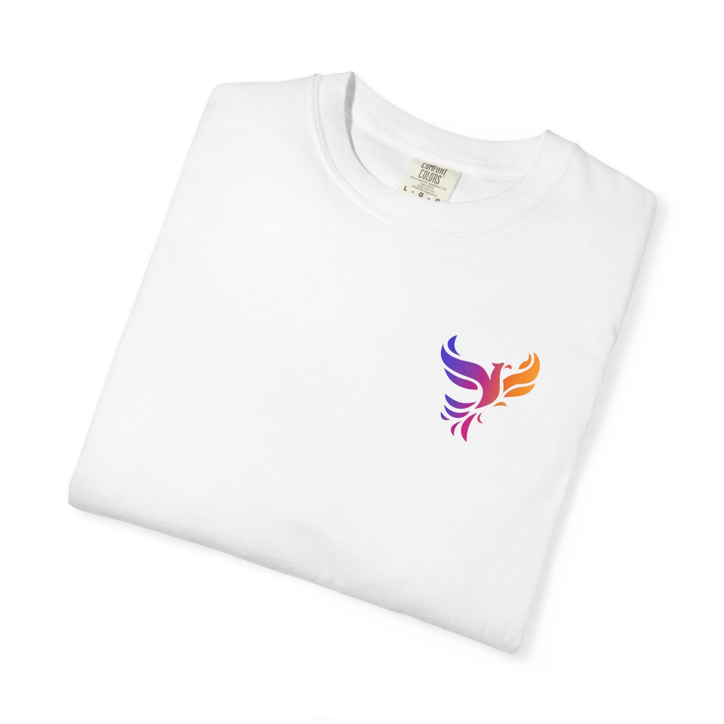Rise & Thrive Phoenix Shirt | Christian Inspirational Tee | Romans 5:3–5 Faith Hope & Healing Shirt