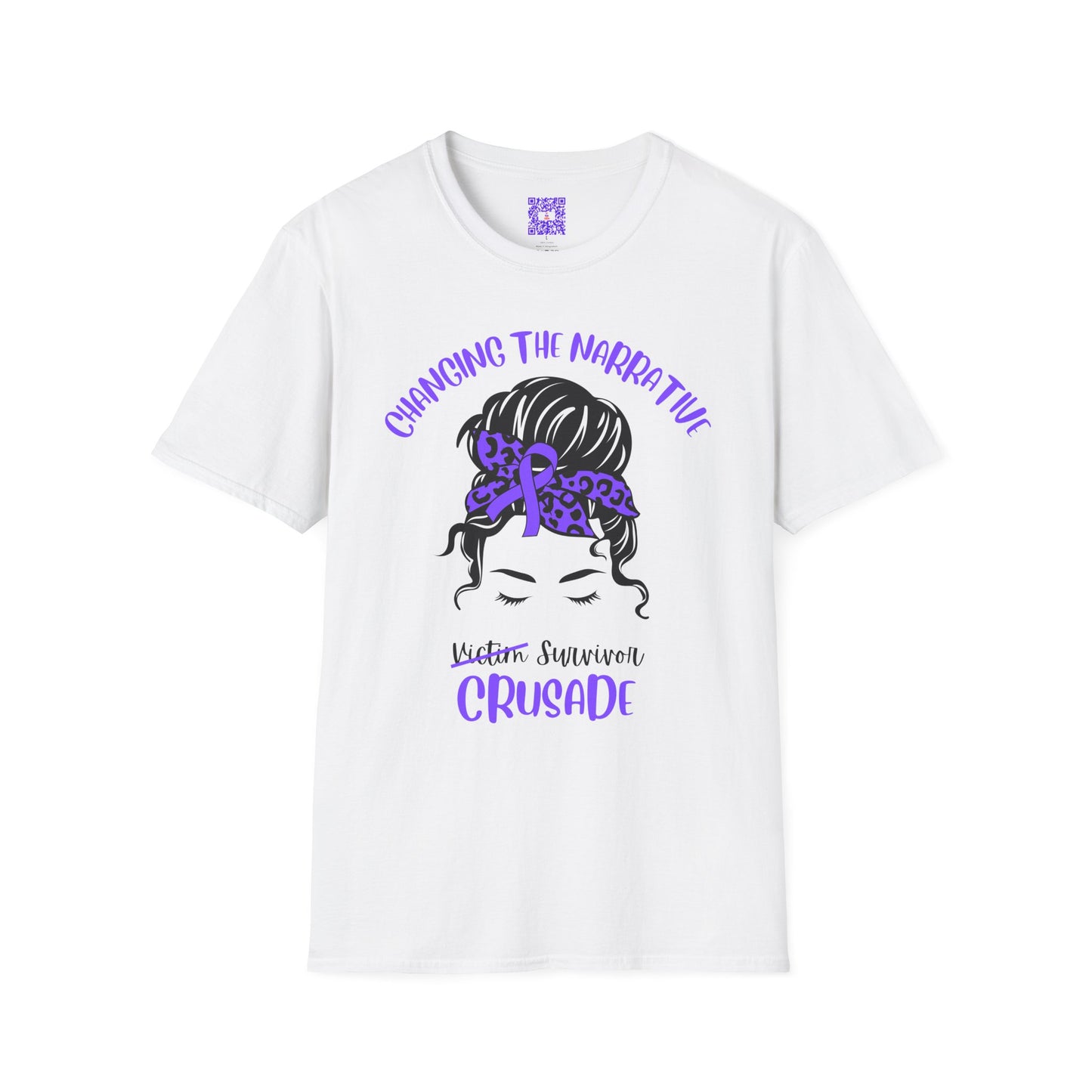 Survivor Crusade T-Shirt - Changing the Narrative Design