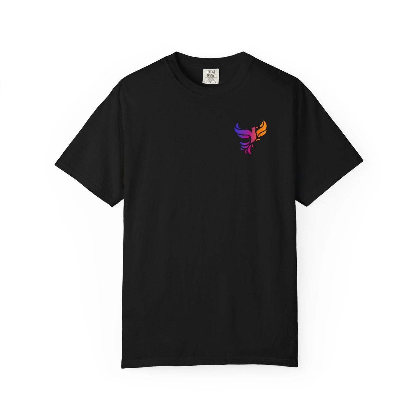 Rise & Thrive Phoenix Shirt | Christian Inspirational Tee | Romans 5:3–5 Faith Hope & Healing Shirt