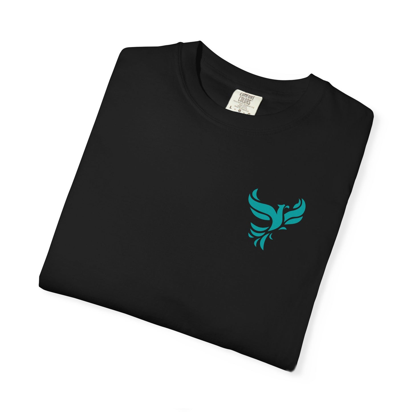 Rise and Thrive Sexual Assault Awareness Shirt | Teal Phoenix Survivor & Supporter Tee | Romans 5:3–5