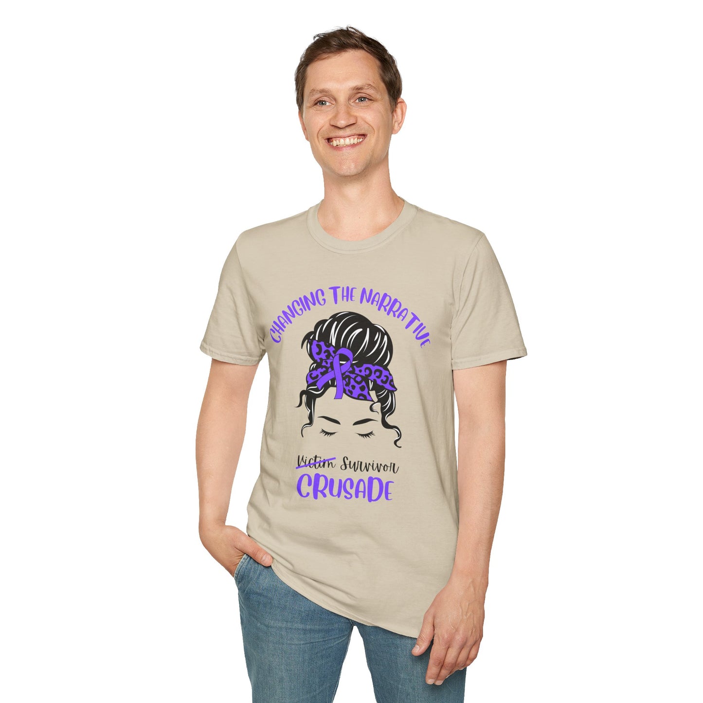 Survivor Crusade T-Shirt - Changing the Narrative Design
