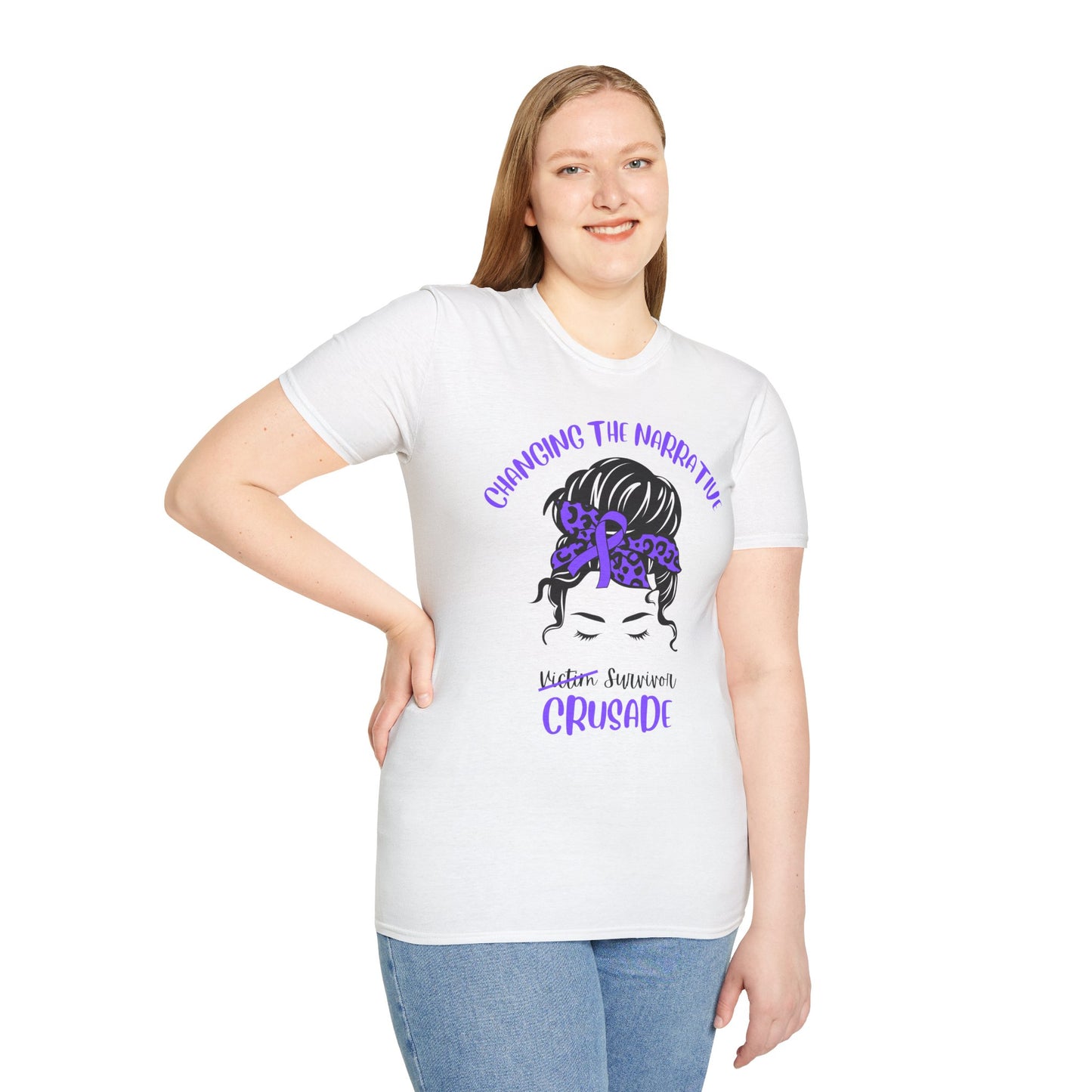 Survivor Crusade T-Shirt - Changing the Narrative Design