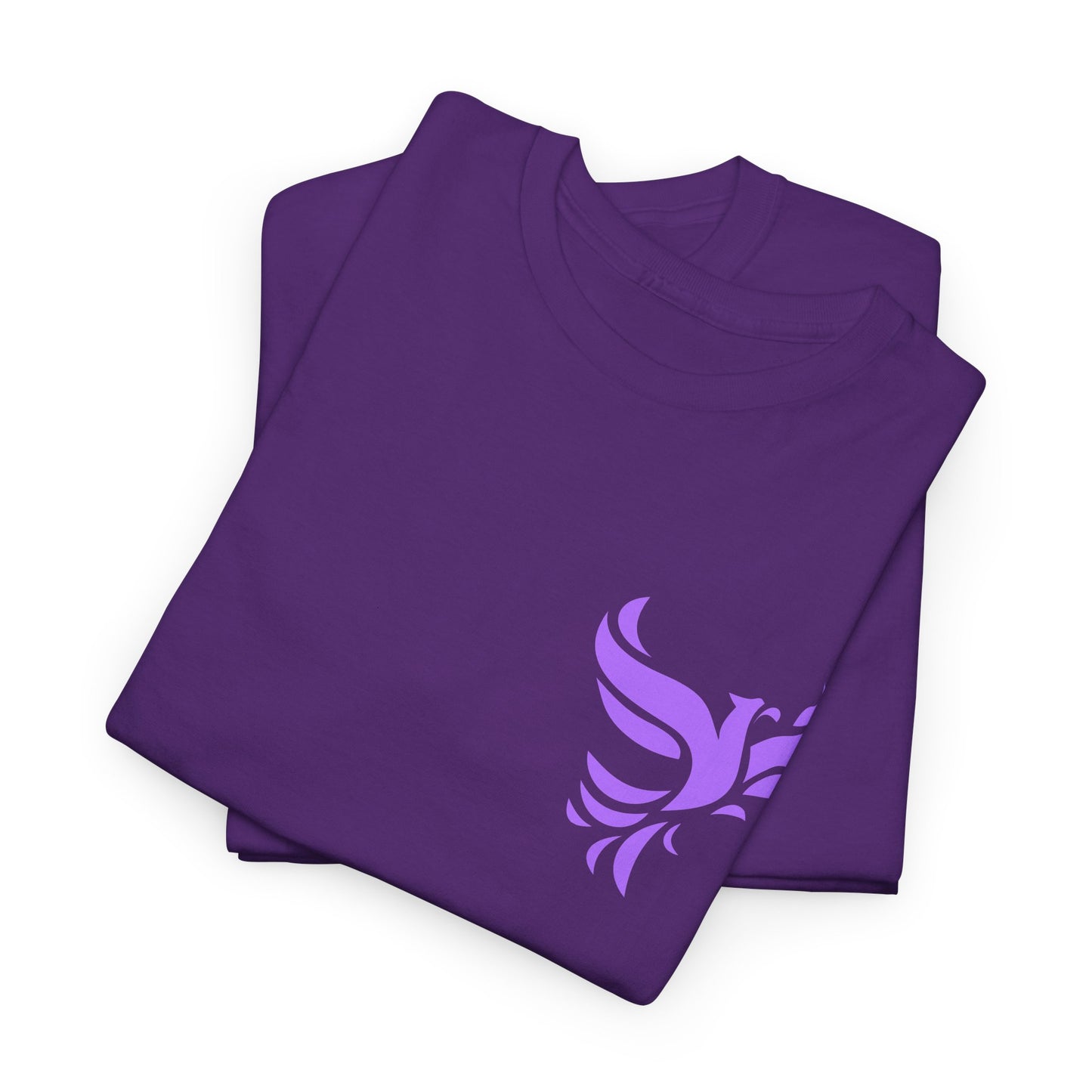Rise and Thrive Survivor Logo T-Shirt — Empowerment Purple Tee