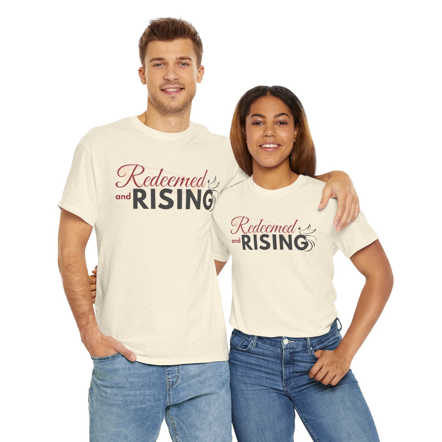 Christian Unisex Tee - Rise and Thrive Collection - Isaiah 61:3 Inspired Shirt