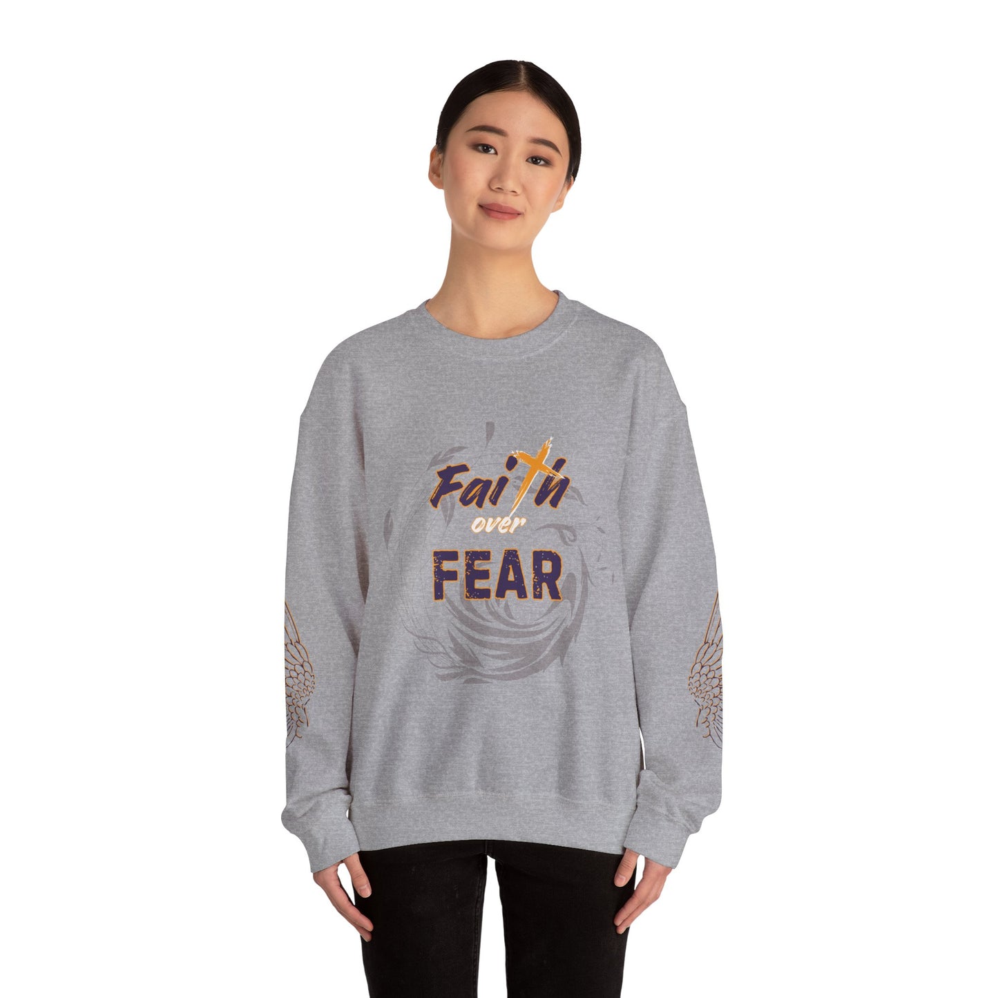 Faith Over Fear Crewneck Sweatshirt