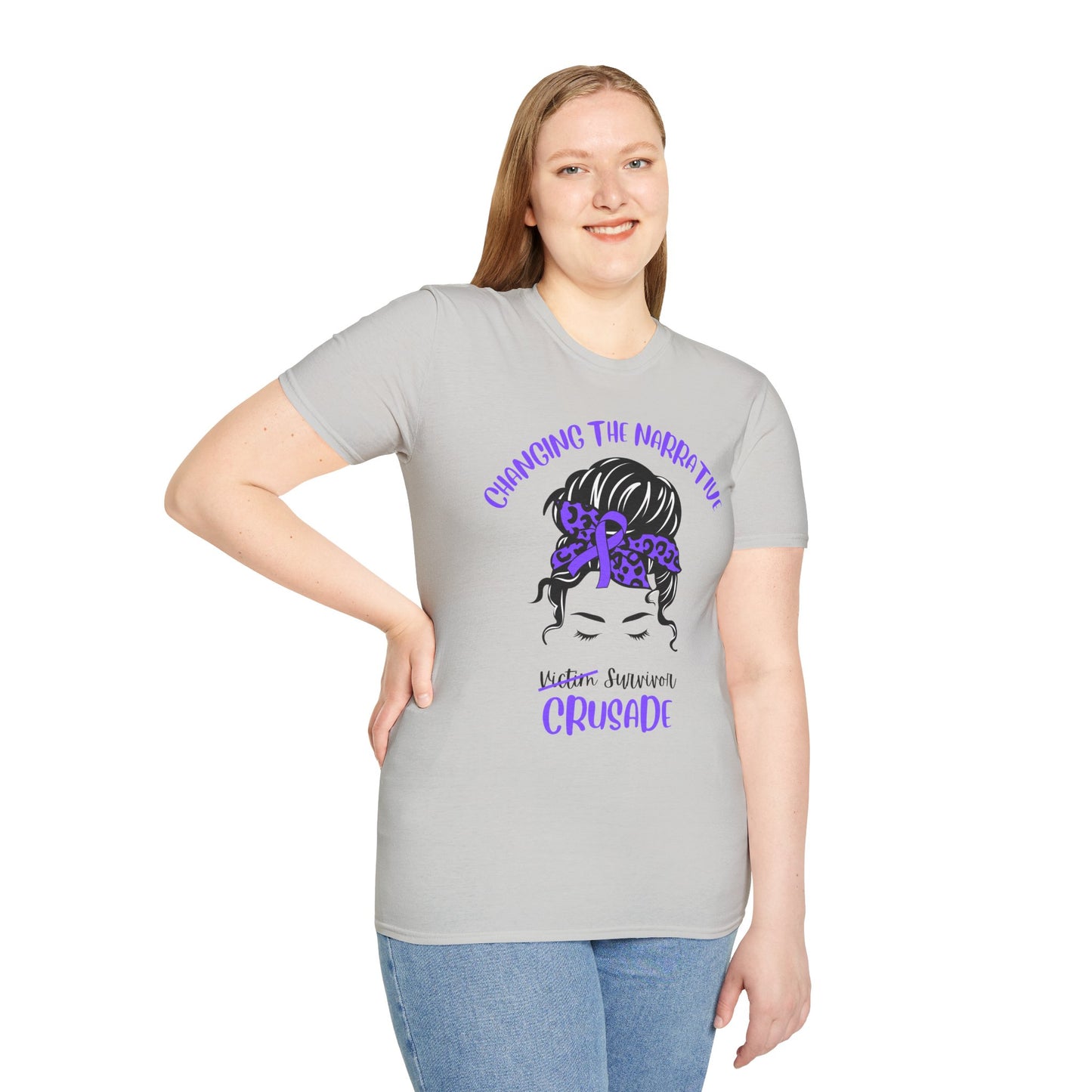 Survivor Crusade T-Shirt - Changing the Narrative Design