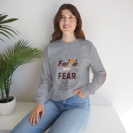 Faith Over Fear Crewneck Sweatshirt