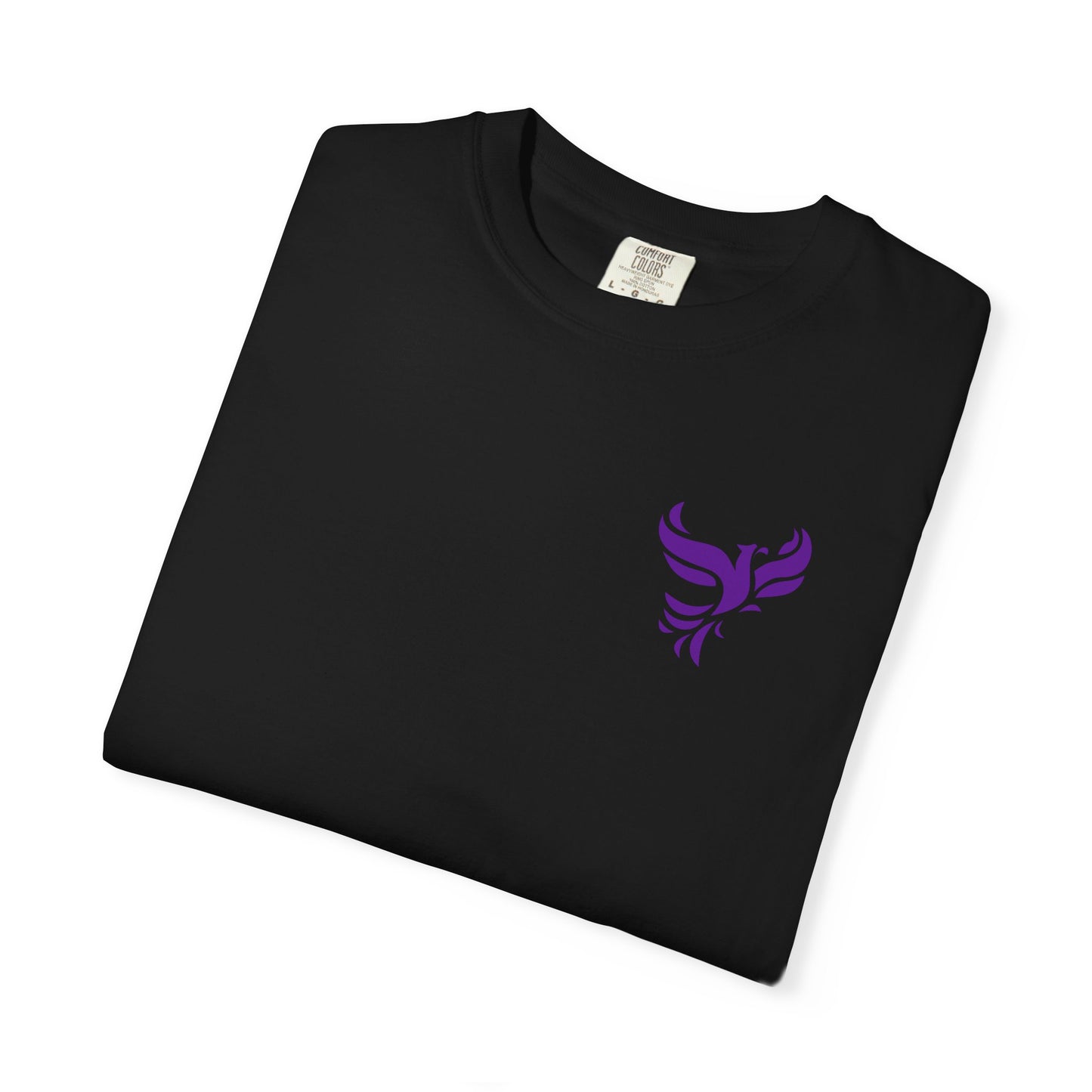 Rise and Thrive Domestic Violence Awareness Shirt | Purple Phoenix Survivor & Supporter Tee | Romans 5:3–5