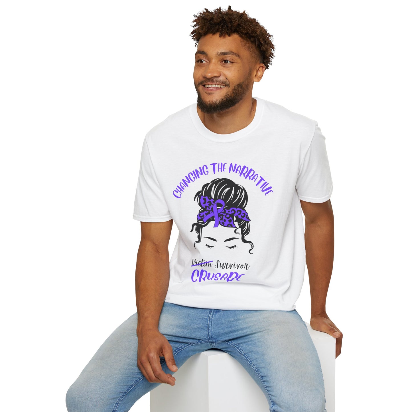 Survivor Crusade T-Shirt - Changing the Narrative Design