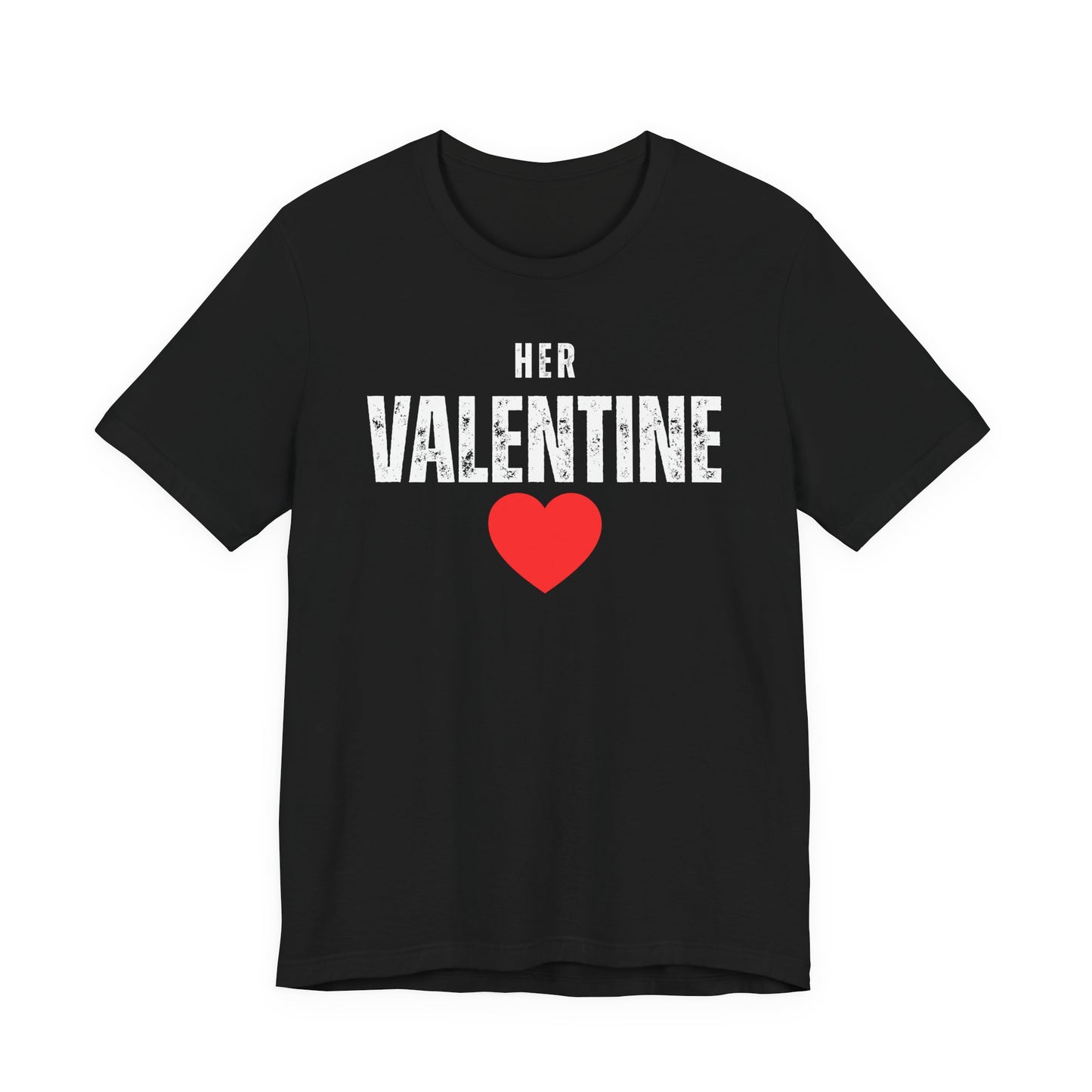 Her Valentine T-Shirt, Valentines Day Shirt for Him, Matching Couple Valentine Shirts, Valentine Gift for Him
