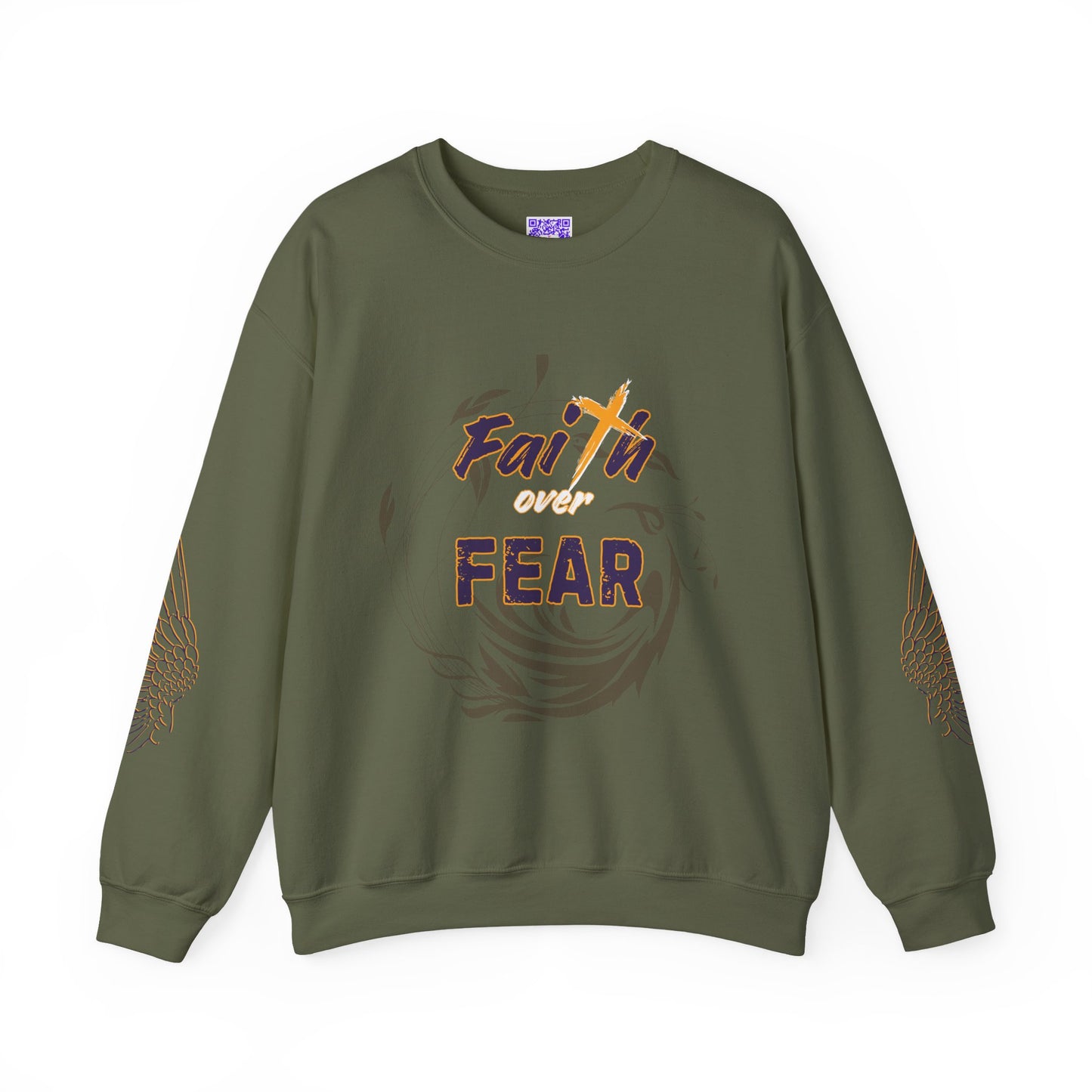 Faith Over Fear Crewneck Sweatshirt