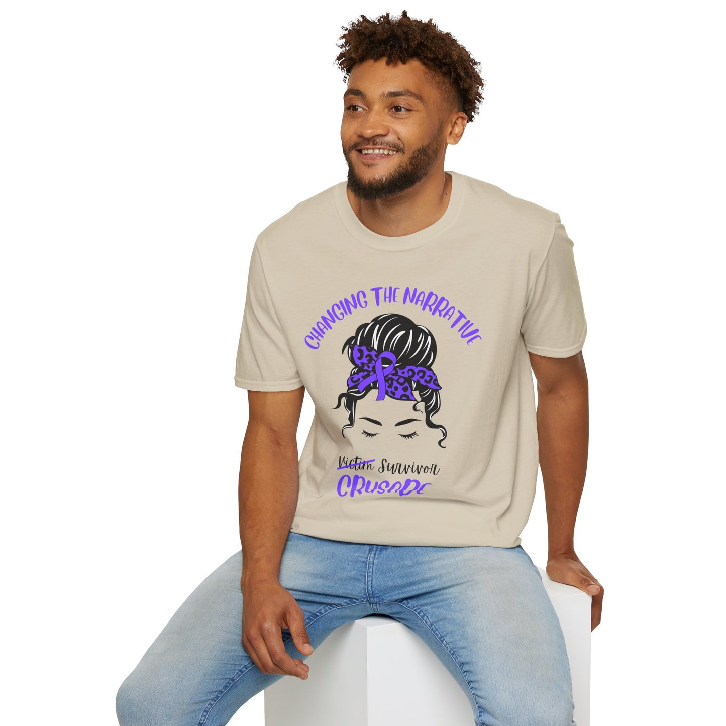 Survivor Crusade T-Shirt - Changing the Narrative Design