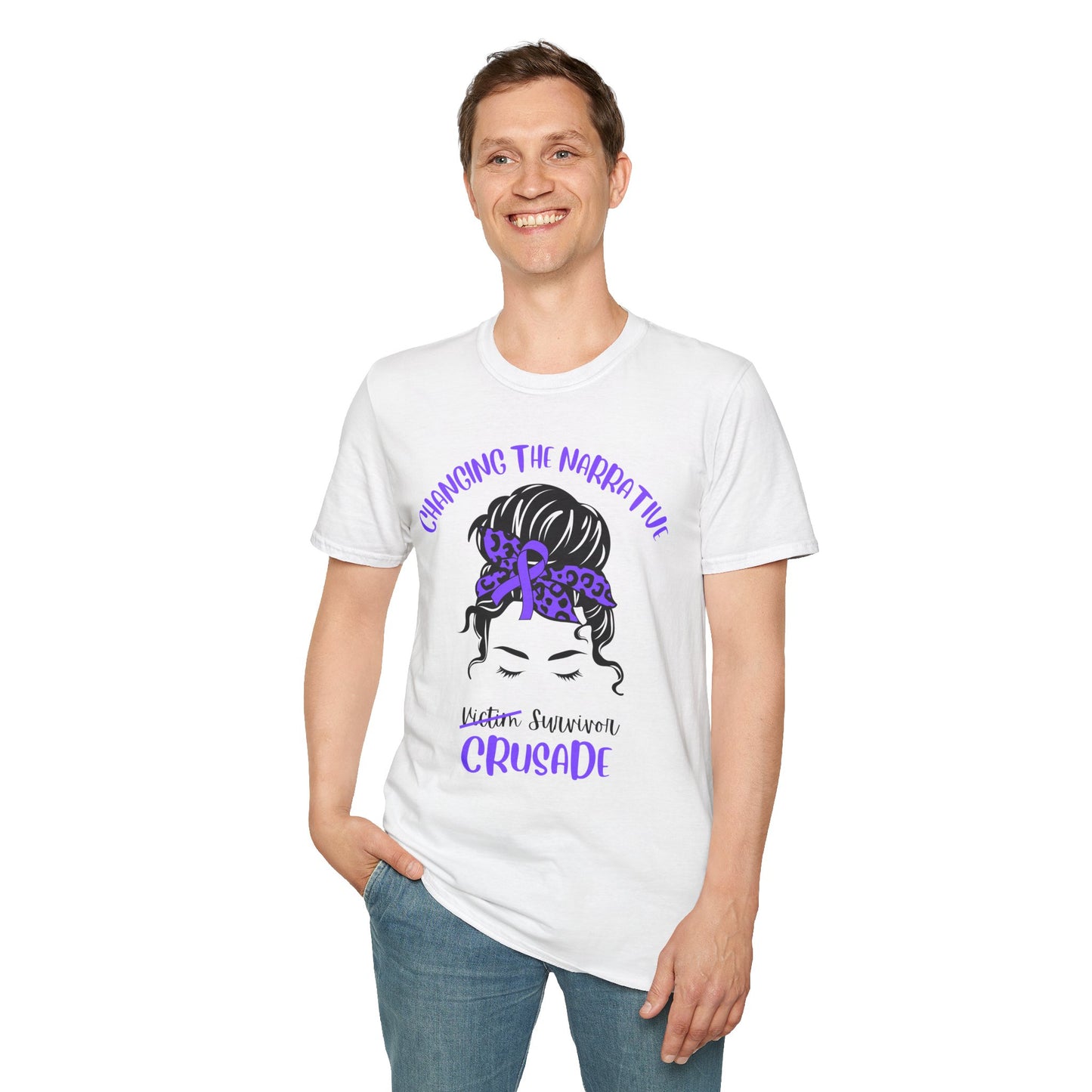 Survivor Crusade T-Shirt - Changing the Narrative Design