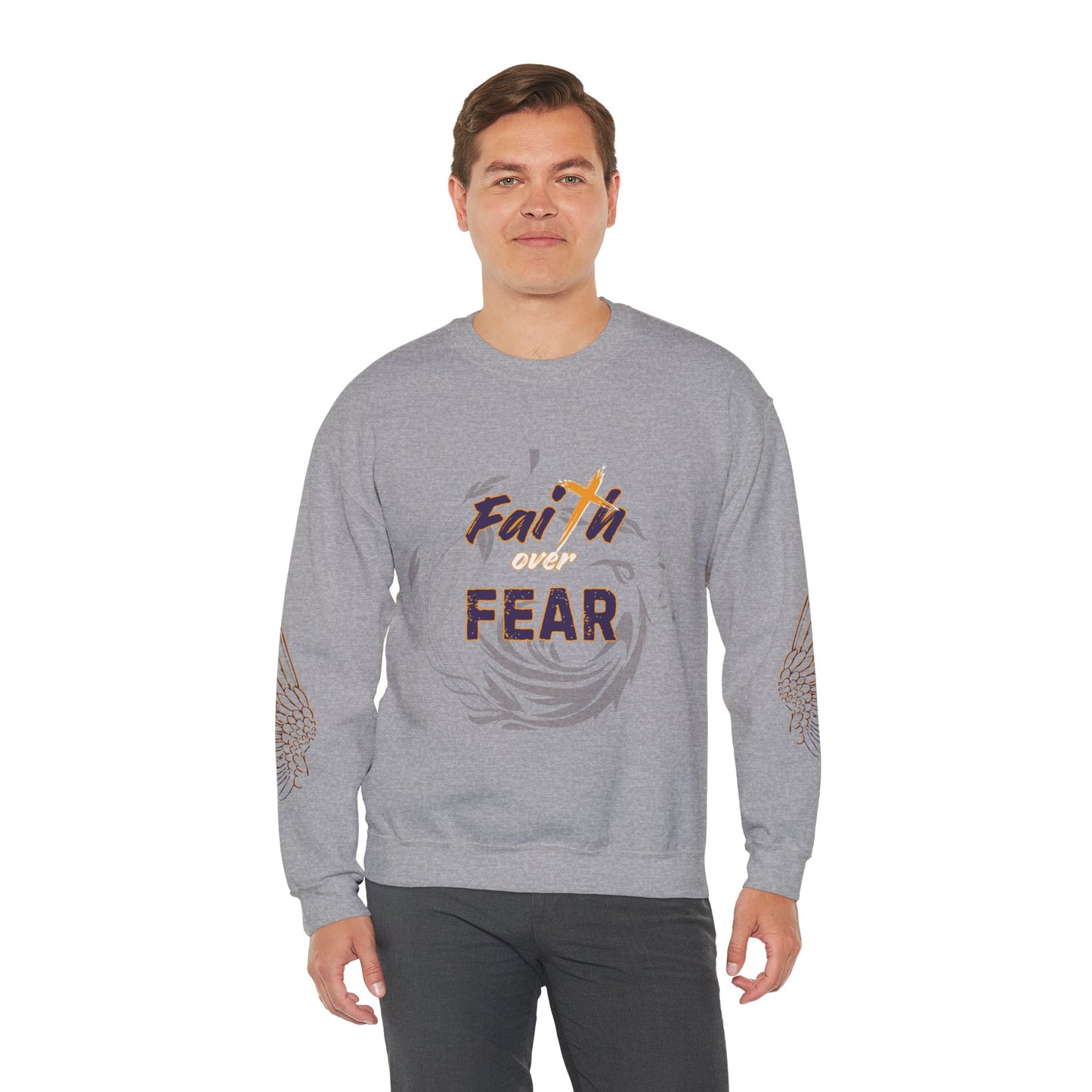 Faith Over Fear Crewneck Sweatshirt