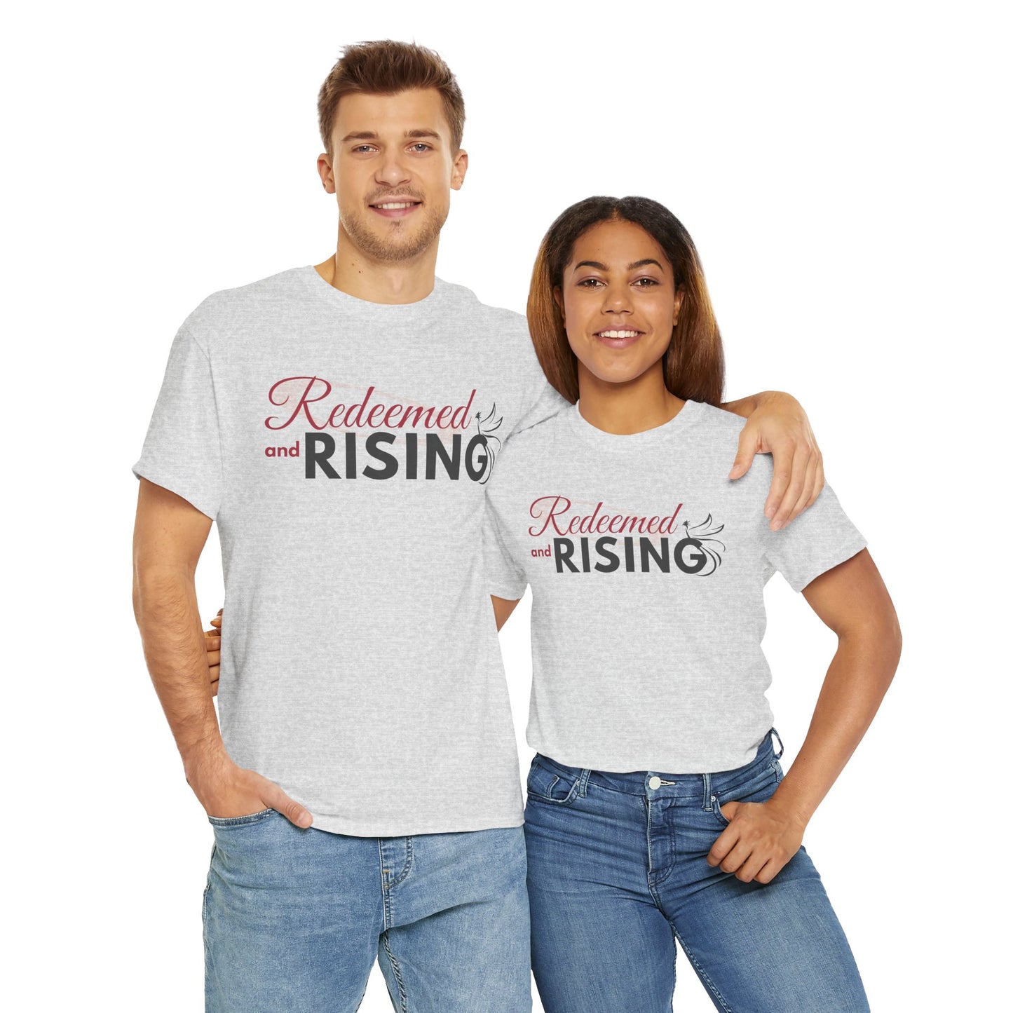 Christian Unisex Tee - Rise and Thrive Collection - Isaiah 61:3 Inspired Shirt