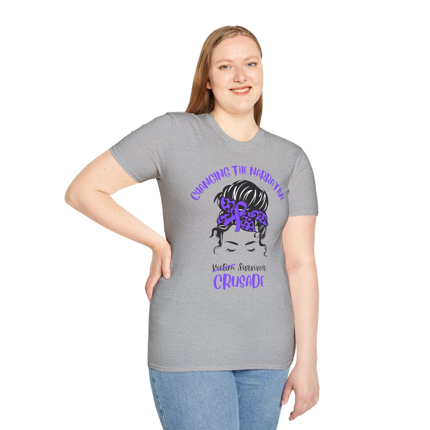 Survivor Crusade T-Shirt - Changing the Narrative Design