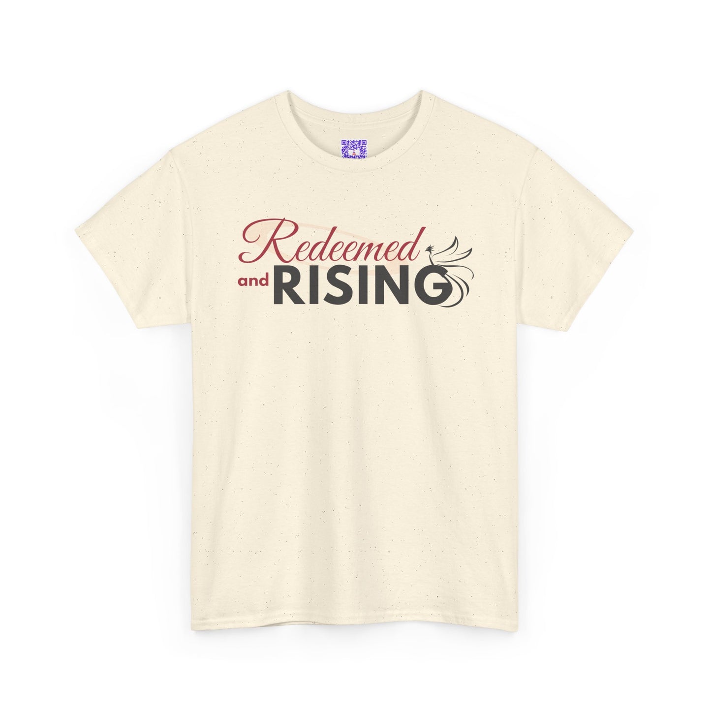 Redeemed and Rising Empowerment Tee — Rise & Thrive Collection