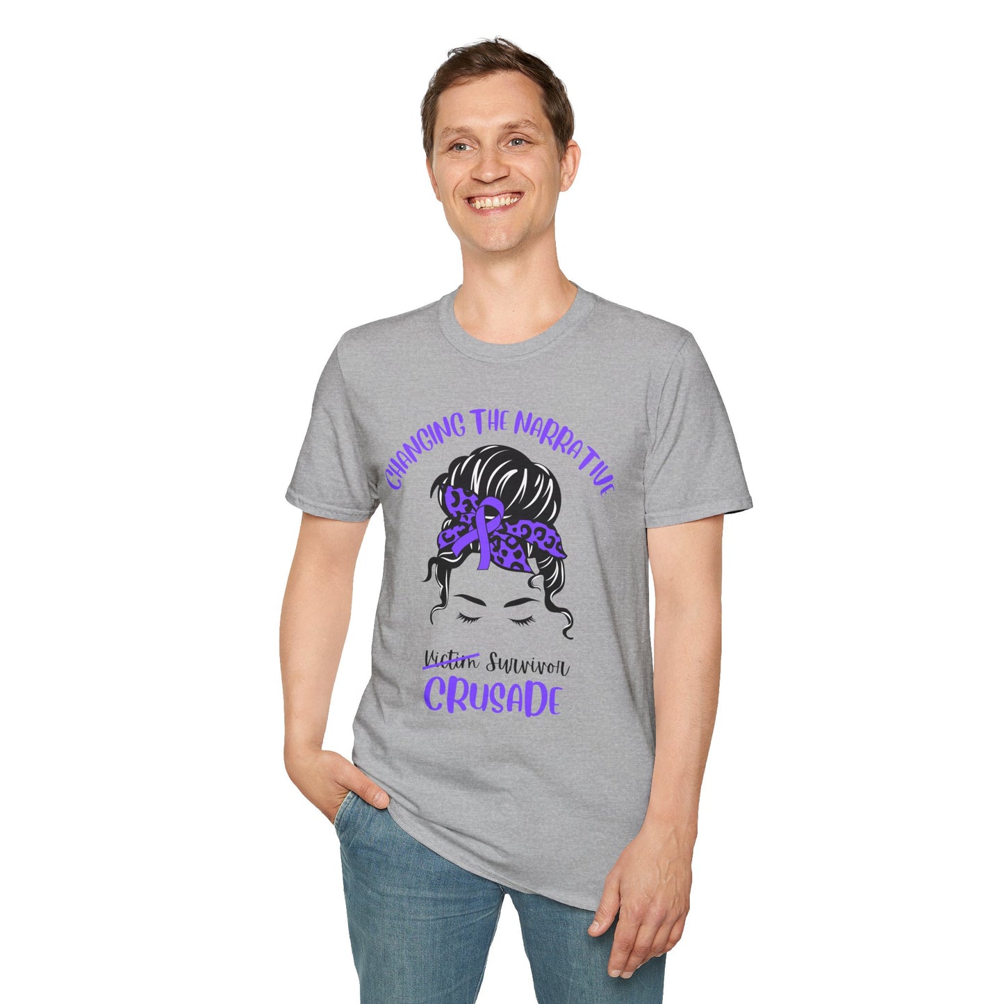 Survivor Crusade T-Shirt - Changing the Narrative Design