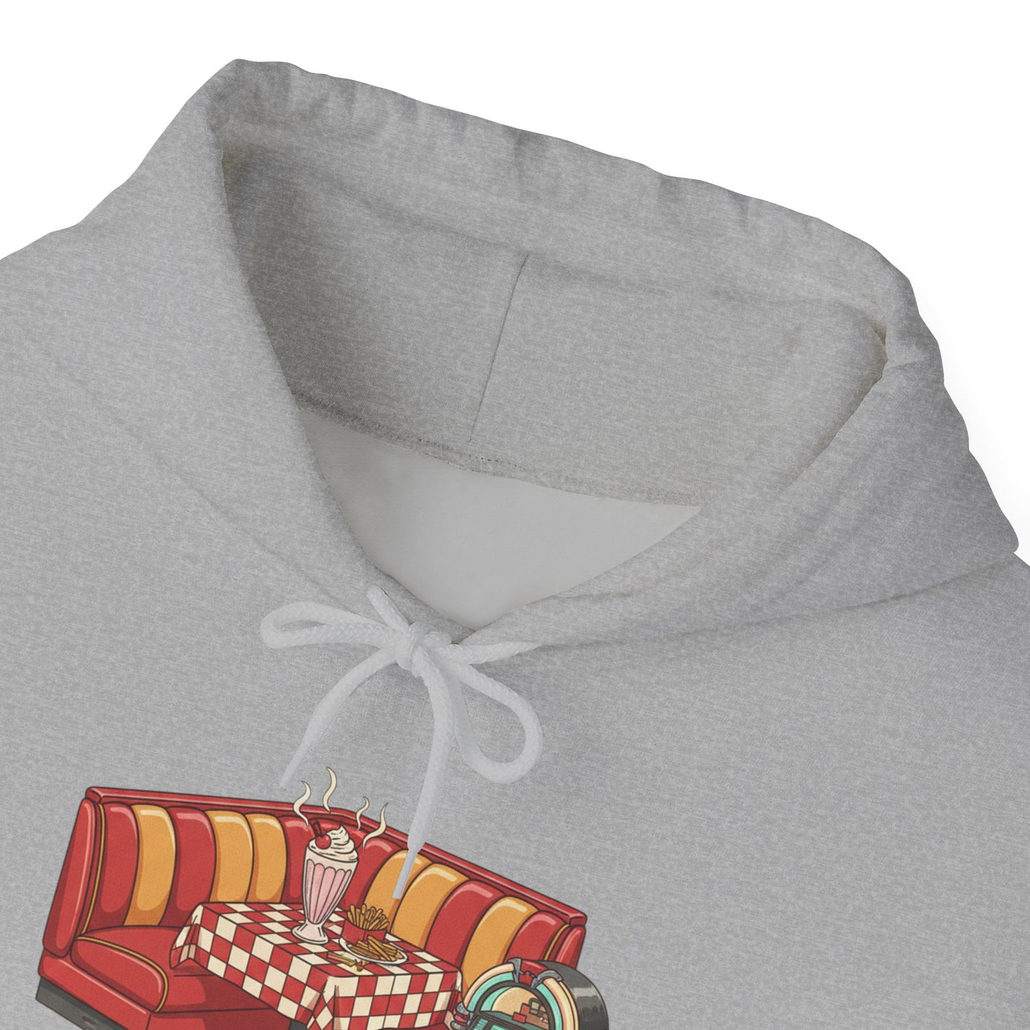Good Food and Bad Decisions, Matchbook Diner Logo Hoodie | retro diner shirt, matchbook graphic