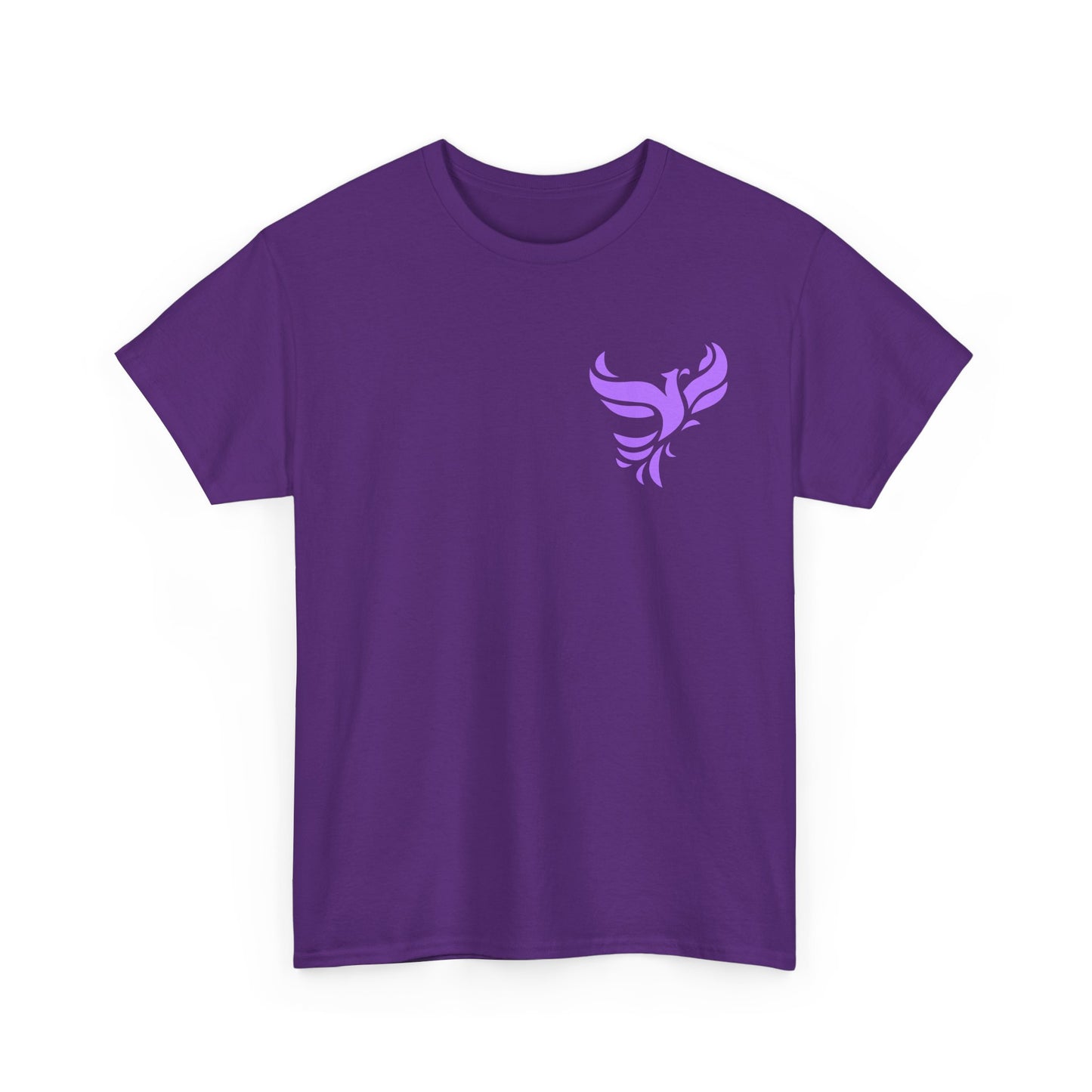 Rise and Thrive Survivor Logo T-Shirt — Empowerment Purple Tee